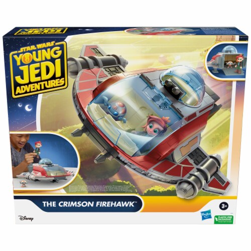 Hasbro Star Wars™ The Crimson Firehawk™ Playset Perspective: back