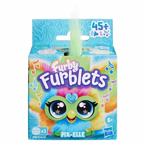 Hasbro Furby Furblets Pix-Elle Perspective: back