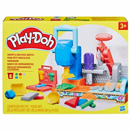 Play-Doh Stamp & Saw Tool Bench Perspective: back
