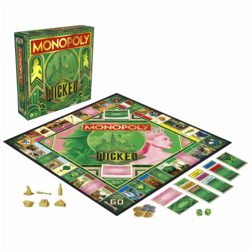 Monopoly Wicked Edition Board Game Perspective: back