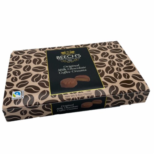 Beech's Fine Chocolates | Milk Chocolate Coffee Creams | Made in the UK | 3 Pack 150g Each Perspective: back