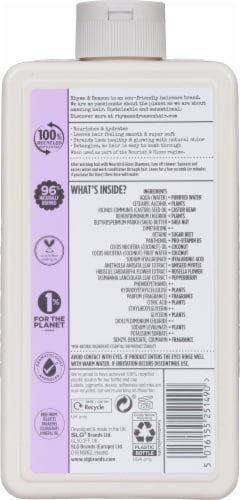Rhyme & Reason Nourish & Gloss Conditioner Perspective: back
