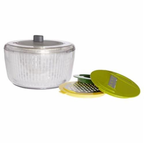 Multi-Prep 4 in 1 Salad Preparation Set Perspective: back