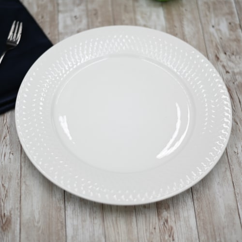 Fine Porcelain Dinner Plate 10  | 25.5 Cm  Set Of 6 In Gift Box WL-880101/6C Perspective: back