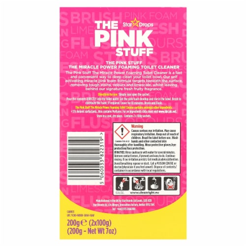 Stardrops Pink Stuff Foaming Toilet Cleaner Perspective: back