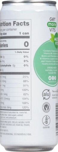 Get More® Vits Lemon & Lime Sparkling Drink Perspective: back