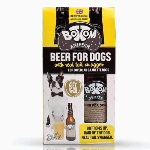 JoJo Modern Pets Bottom Sniffer Dog Beer - Duo Gift Box Perspective: back