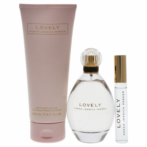 Lovely by Sarah Jessica Parker for Women - 3 Pc Gift Set 3.4oz EDP Spray, 0.34oz EDP Perspective: back