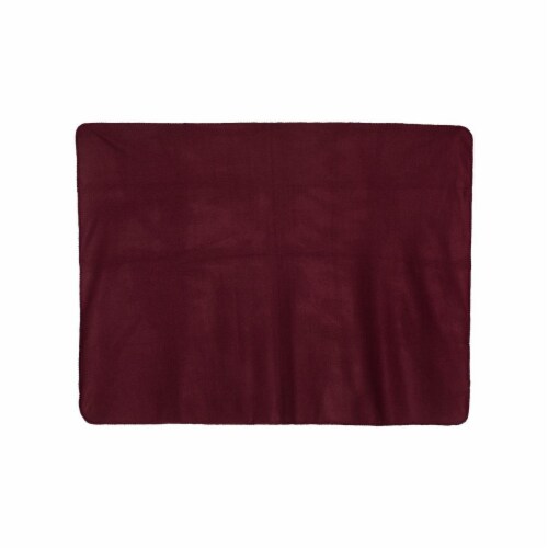 Alpine Fleece - Fleece Throw Blanket Perspective: back