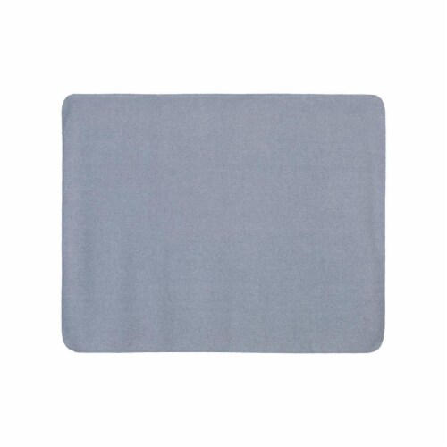 Alpine Fleece - Fleece Throw Blanket Perspective: back