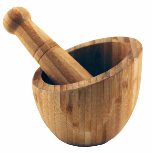BergHOFF Bamboo Garlic Bowl Perspective: back