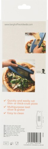 BergHOFF Leo Pizza Slicer & Grater - Blue Perspective: back