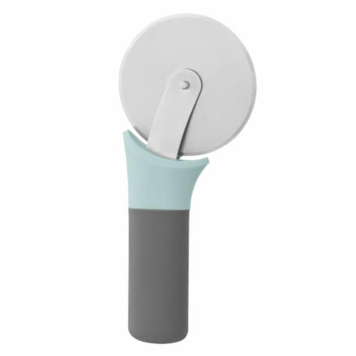 BergHOFF Leo Stainless Steel Pizza Cutter - Mint/Gray Perspective: back