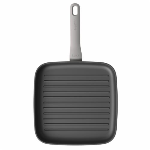BergHOFF Leo 10-Inch Non-Stick Grill Pan, Grey Perspective: back