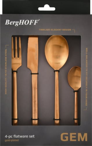 BergHOFF Flatware Set - Gold Plated Perspective: back