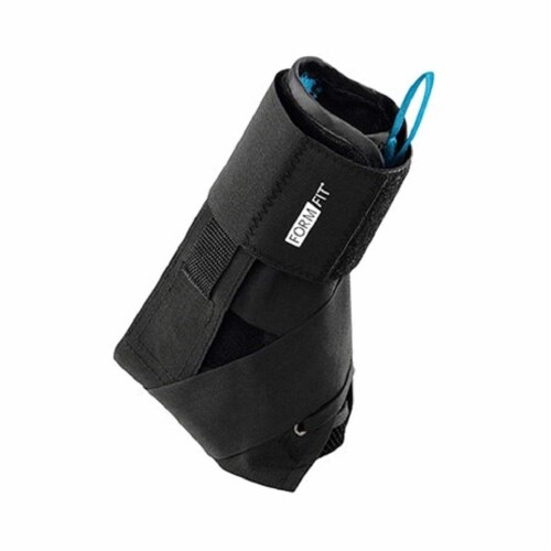 Ossur FormFit Black Ankle Brace with Speed Lace Small Lace Up for the Foot W-10623 Perspective: back