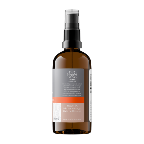 SOiL Organic Toning Massage Blended Oil 100ml Perspective: back