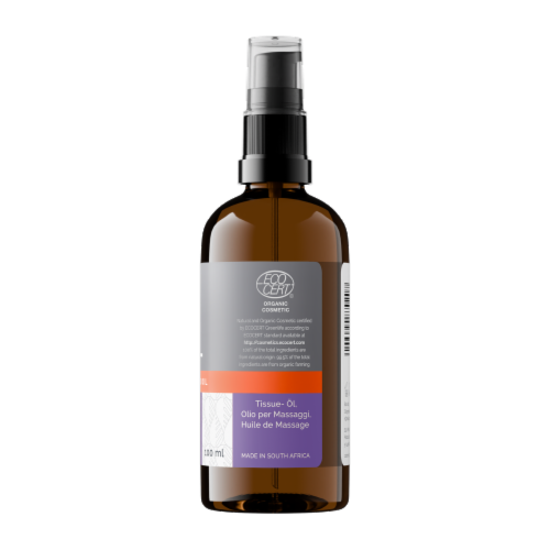 SOiL Organic Baby Massage Blended Oil 100ml Perspective: back