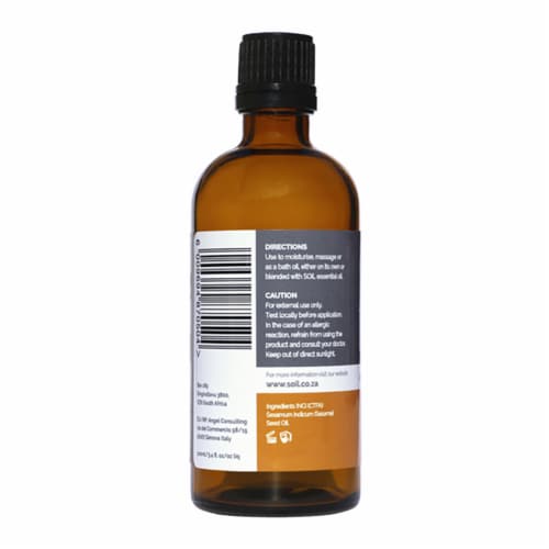 SOiL Organic Sesame Seed Oil (Sesame Inidcum Linn) 100ml Perspective: back