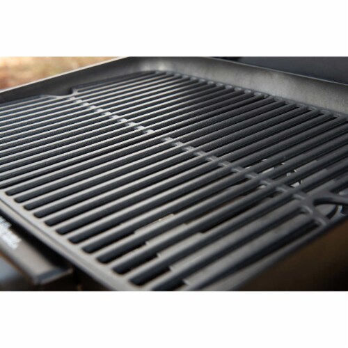 Nexgrill Cast Aluminum Table Top Gas BBQ Perspective: back
