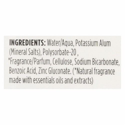 Crystal Essence Mineral Deodorant Roll-On Pomegranate - 2.25 fl oz - Pack of 3 Perspective: back