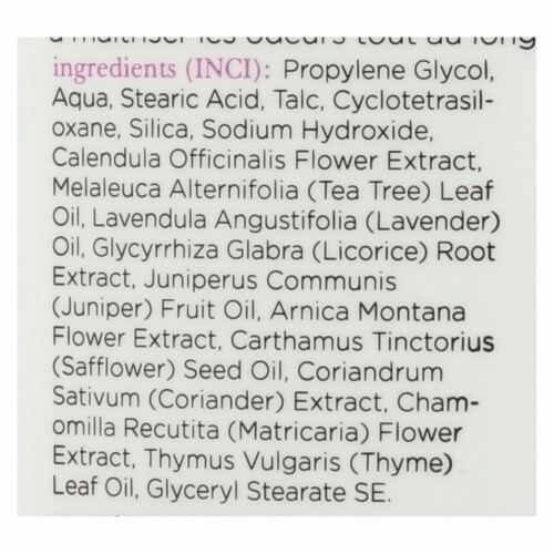 Earth Science Natural Tea Tree Deodorant Lavender - 2.5 oz - Pack of 3 Perspective: back