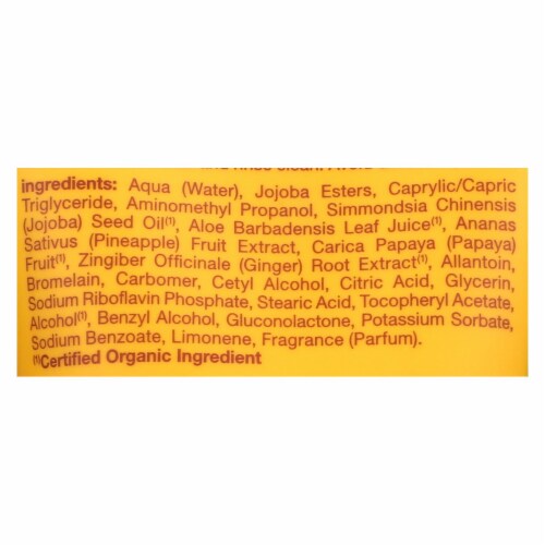 Alba Botanica - Hawaiian Pineapple Enzyme Facial Scrub - 4 fl oz Perspective: back
