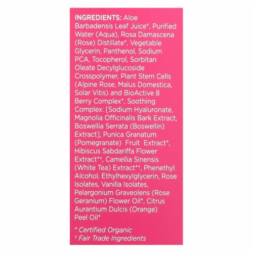 Andalou Naturals Floral Toner - 1000 Roses - 6 oz Perspective: back