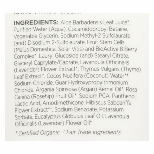 Andalou Naturals Shower Gel - Lavender Thyme Refreshing - 8.5 fl oz Perspective: back
