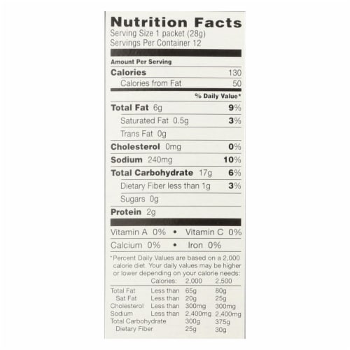 Annie's Homegrown Organic Bunny Cracker Snack Pack - Cheddar - Case of 4 - 12/1 oz Perspective: back