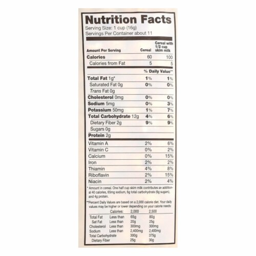 Arrowhead Mills - All Natural Puffed Corn Cereal - Case of 12 - 6 oz. Perspective: back