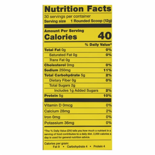 Ascent Native Fuel - Preworkout Raspberry Lemonade - 1 Each - 12.7 OZ Perspective: back