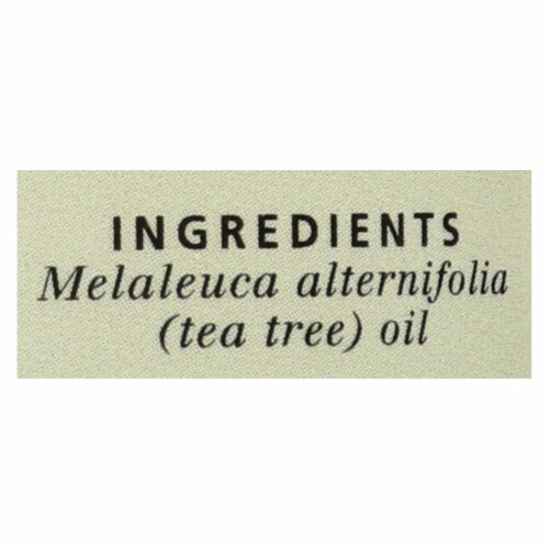 Aura Cacia - 100% Pure Essential Oil Tea Tree Cleansing - 2 oz Perspective: back