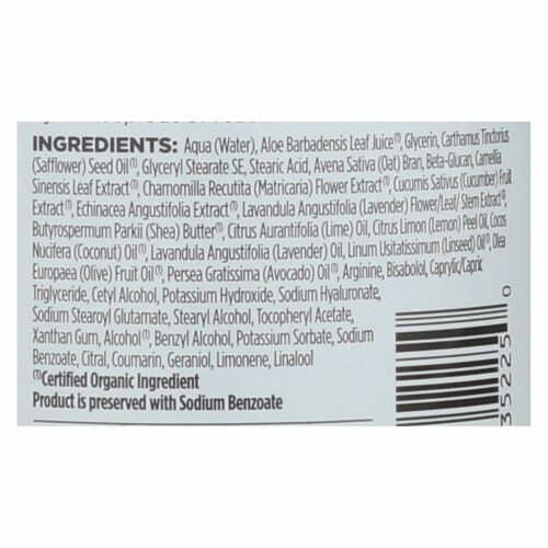 Avalon Organics Hand and Body Lotion Lavender - 32 fl oz Perspective: back