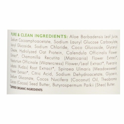 Babo Botanicals - Body Wash - Fragrance Free - 1 Each - 16 fl oz. Perspective: back