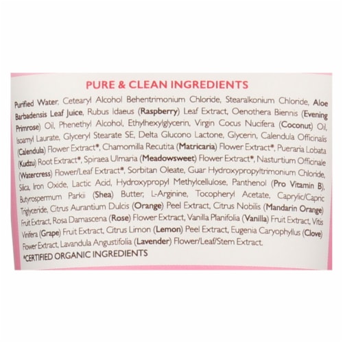 Babo Botanicals - Detangling Conditioner - Instantly Smooth Berry Primrose - 6 oz Perspective: back