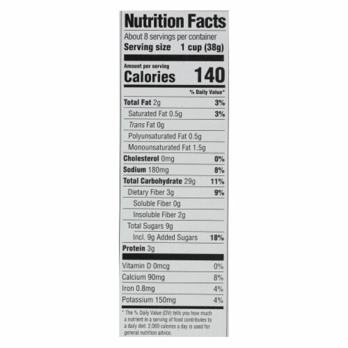 Barbara's Bakery - Puffins Cereal - Peanut Butter and Chocolate - Case of 12 - 10.5 oz. Perspective: back
