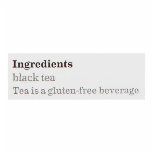 Bigelow Tea Darjeeling Black Tea - Case of 6 - 20 Bags Perspective: back