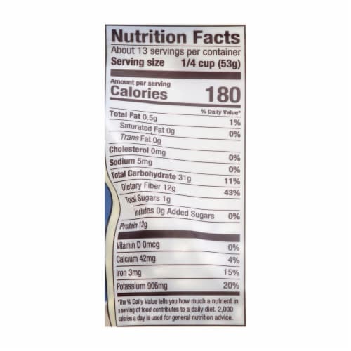 Bob's Red Mill - Beans Cannellini - Case of 4-24 OZ Perspective: back