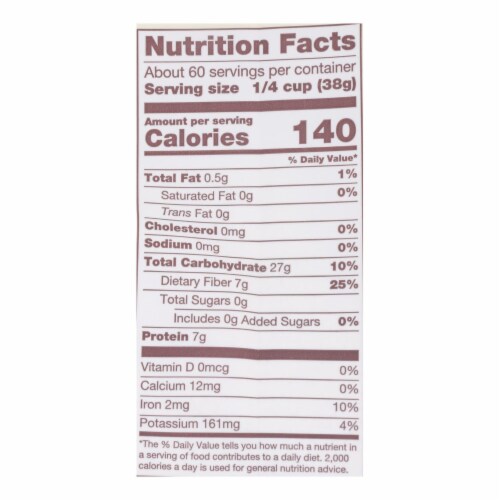 Bob's Red Mill - Whole Wheat Flour - 5 lb - Case of 4 Perspective: back