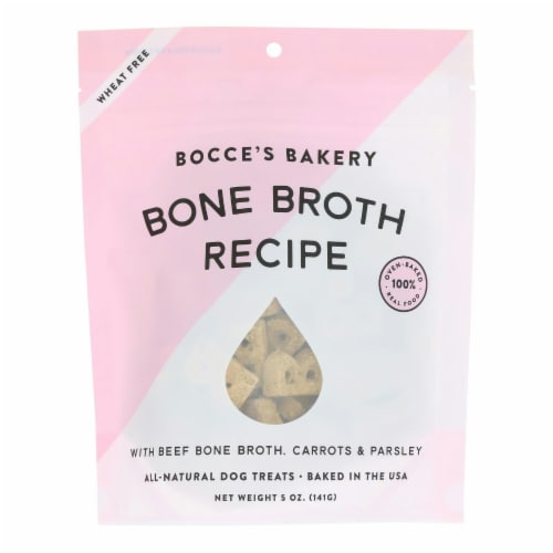 Bocce's Bakery Bone Broth Recipe Biscuit Dog Treats Bocce's Bakery Bone Broth Recipe Biscuit Dog Treats