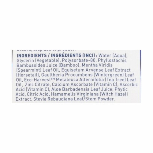 Desert Essence - Mouthwash - Tea Tree Whitening Mint - 16 fl oz Perspective: back
