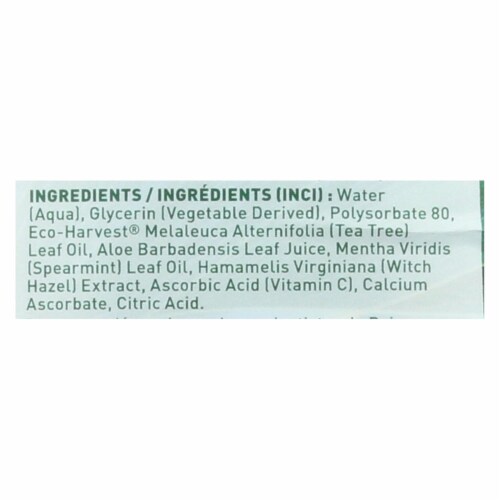 Desert Essence - Natural Refreshing Tea Tree Oil Mouthwash - 16 fl oz Perspective: back