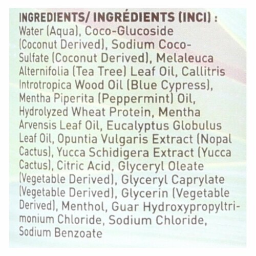 Desert Essence - Replenishing Shampoo Tea Tree - 12.9 fl oz Perspective: back