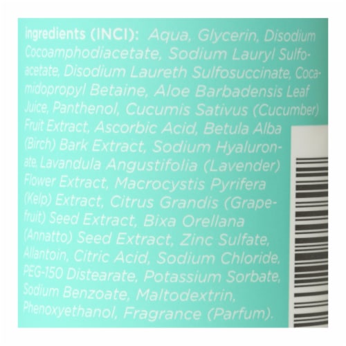 Earth Science Clarifying Facial Wash - 8 fl oz Perspective: back