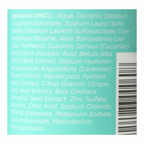 Earth Science Clarifying Facial Wash Fragrance Free - 8 fl oz Perspective: back