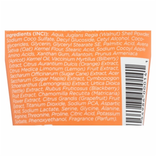 Earth Science Facial Scrub Apricot Gentle - 4 fl oz Perspective: back