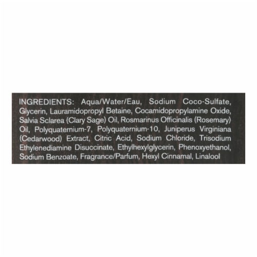 Every Man Jack Body Wash Cedarwood Body Wash - Case of 33.8 - 33.8 fl oz. Perspective: back