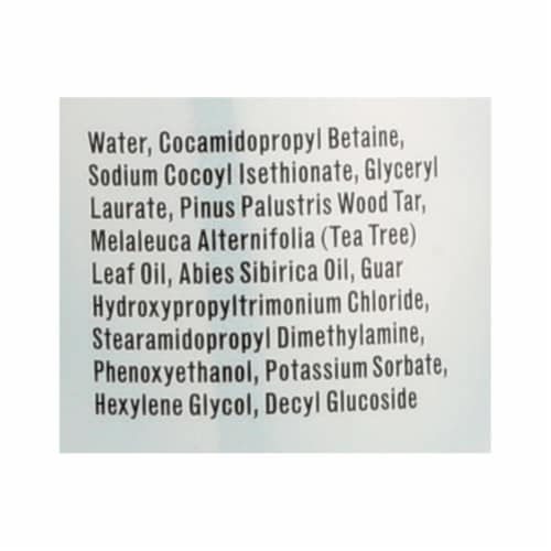 Grandpa's Pine Tar Shampoo - 8 fl oz Perspective: back