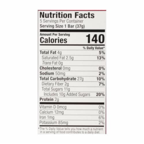 Bobo's Oat Bars - Stuffed Bites Strawberry 6.5 OZ - Pack of 6 Perspective: back
